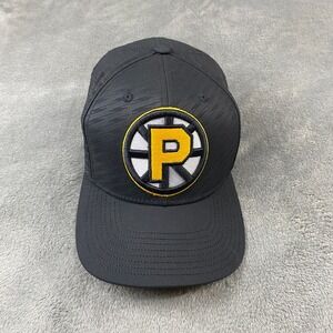 Reebok Boston Bruins Hat Providence Face Off Snapback Black Textured NHL Cap